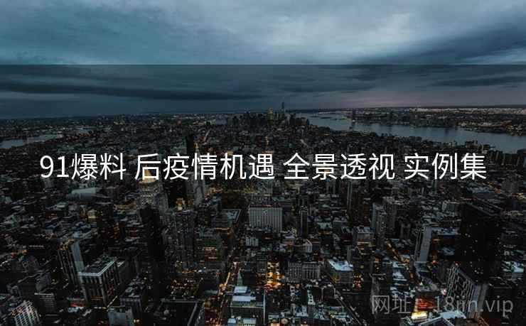 91爆料 后疫情机遇 全景透视 实例集  第2张