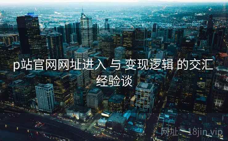 p站官网网址进入 与 变现逻辑 的交汇 经验谈  第2张