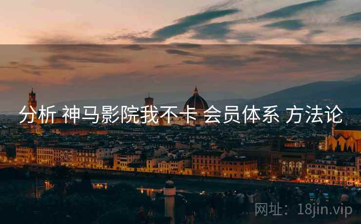 分析 神马影院我不卡 会员体系 方法论  第2张