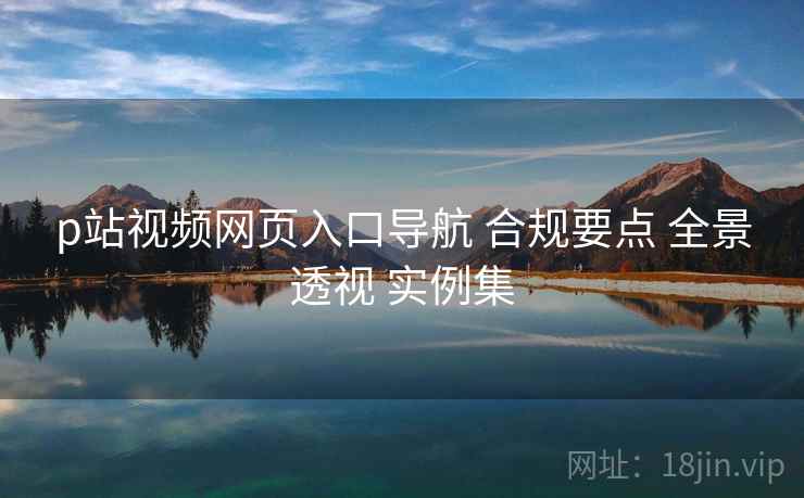 p站视频网页入口导航 合规要点 全景透视 实例集  第2张