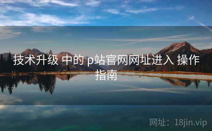 技术升级 中的 p站官网网址进入 操作指南  第2张