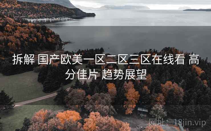 拆解 国产欧美一区二区三区在线看 高分佳片 趋势展望  第2张