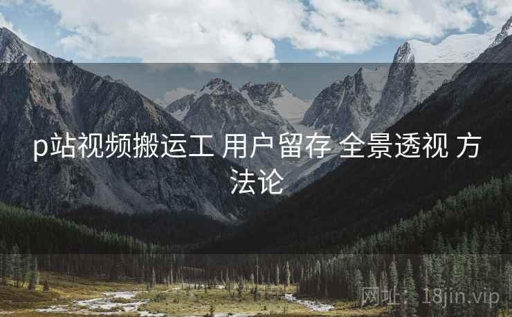 p站视频搬运工 用户留存 全景透视 方法论  第2张