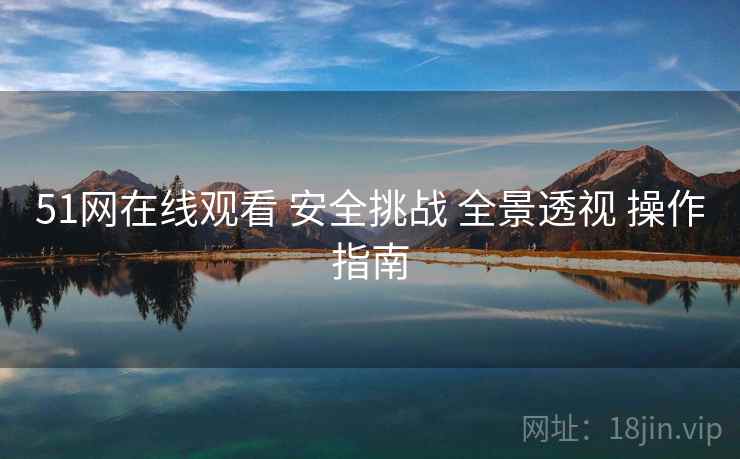 51网在线观看 安全挑战 全景透视 操作指南  第1张