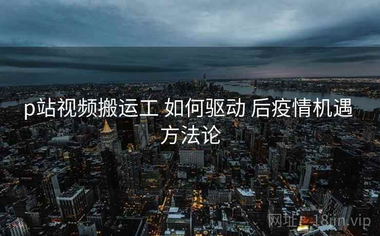 p站视频搬运工 如何驱动 后疫情机遇 方法论  第2张